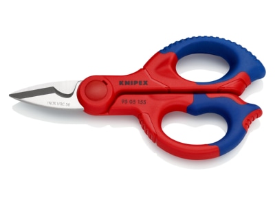 Produktbild 1 Knipex 95 05 155 SB Elektrikerschere poliert  155mm