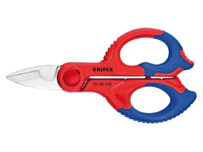 Produktbild 2 Knipex 95 05 155 SB Elektrikerschere poliert  155mm