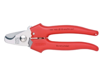 Produktbild 1 Knipex 95 05 165 Kabelschere poliert  165mm