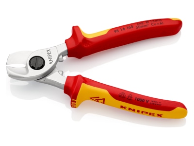 Produktbild 4 Knipex 95 16 165 Kabelschere isoliert  165mm