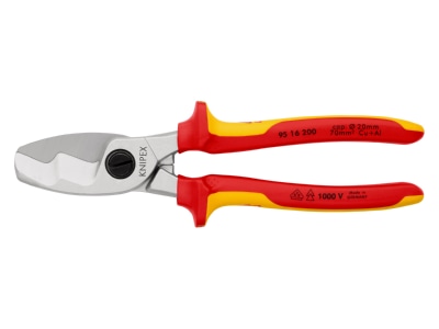 Produktbild 4 Knipex 95 16 200 Kabelschere isoliert  200mm