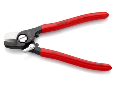 Detailansicht 2 Knipex 95 21 165 SB Kabelschere 165mm