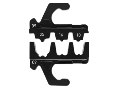 Produktbild 1 Knipex 97 39 09 Crimpeinsatz fuer Aderendhuelsen