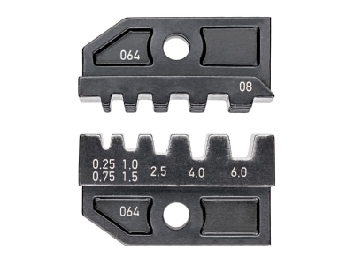 Produktbild 1 Knipex 97 49 08 Crimpeinsatz fuer Aderendhuelsen