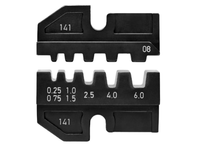 Produktbild 2 Knipex 97 49 08 Crimpeinsatz fuer Aderendhuelsen