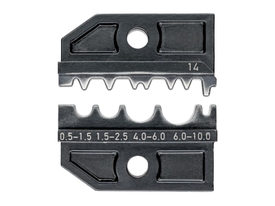 Produktbild 1 Knipex 97 49 14 Crimpeinsatz fuer Kabelschuhe