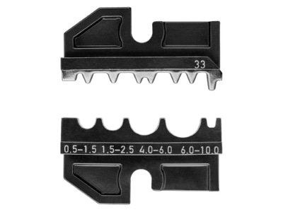 Produktbild 2 Knipex 97 49 14 Crimpeinsatz fuer Kabelschuhe