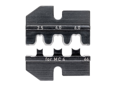 Produktbild 1 Knipex 97 49 66 Crimpeinsatz fuer Solar Steckverb 