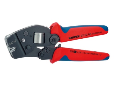 Produktbild 2 Knipex 97 53 08 Crimpzange f Aderendh  190mm