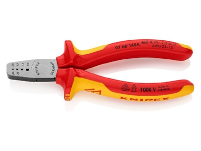 Produktbild 1 Knipex 97 68 145 A Crimpzange 145mm