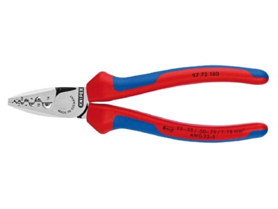Produktbild 1 Knipex 97 72 180 Crimpzange 180mm