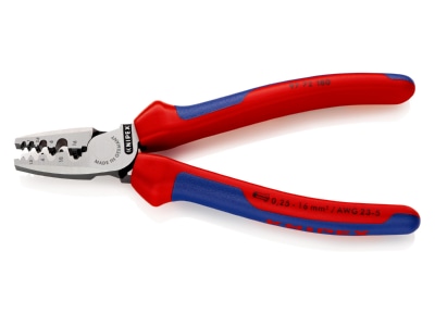 Detailansicht 2 Knipex 97 72 180 Crimpzange 180mm