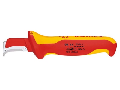 Produktbild 1 Knipex 98 55 Abmantelungsmesser 155mm