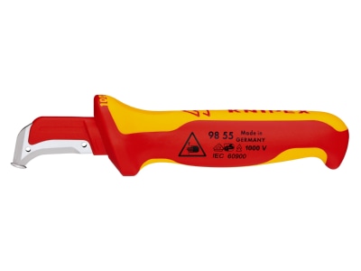 Produktbild 2 Knipex 98 55 Abmantelungsmesser 155mm