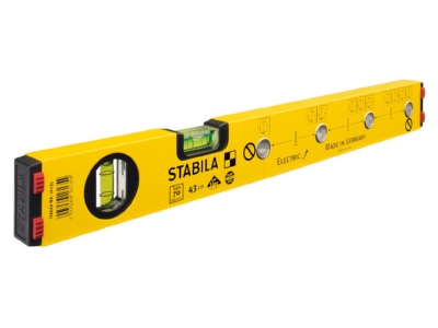 Ansicht schrg Stabila 70 Electric 43cm Wasserwaage