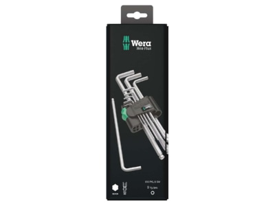 Produktbild Wera 073391 Winkelschluesselsatz 9 tlg Hex Plus