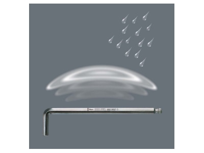 Detailansicht 4 Wera 073391 Winkelschluesselsatz 9 tlg Hex Plus