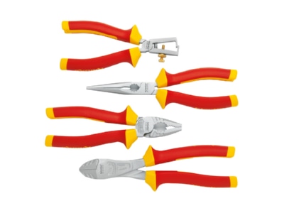 Produktbild 1 Klauke KL304IS VDE  Zangen Set Elektro 4 teilig