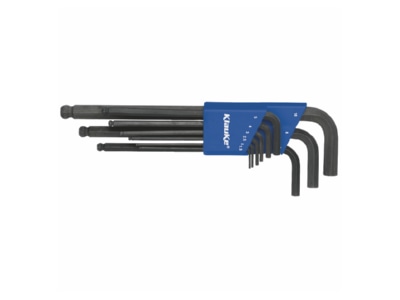 Produktbild 2 Klauke KL375 Kugelkopf 6Kant Winkel Set 9 tlg SW1 5 bis SW11
