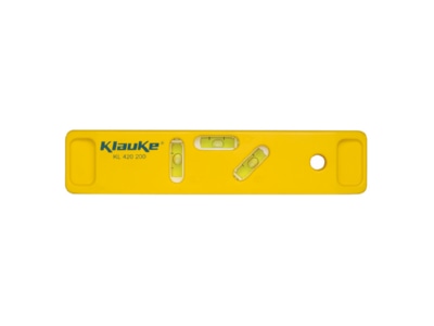 Produktbild 1 Klauke KL420200 Schaltschrankwasserwaage 3 Libellen