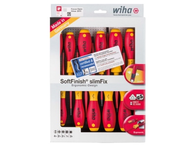 Produktbild Wiha 3201SF K12 S 12tlg Schraubendrehersatz SoftFinish