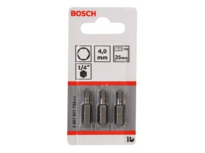 Produktbild 2 Bosch Power Tools 2607001724 Schrauberbit Extra Hart Hex4