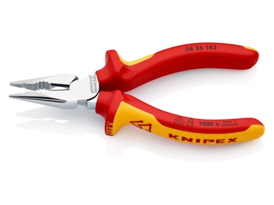 Detailansicht 1 Knipex 08 26 145 VDE Spitzkombizange 145mm