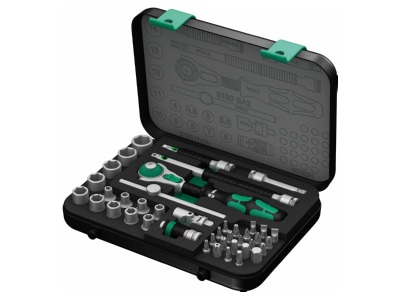 Produktbild Wera 003533 Zyklop Speed Knarrensatz 1 4   Antrieb  42 tlg