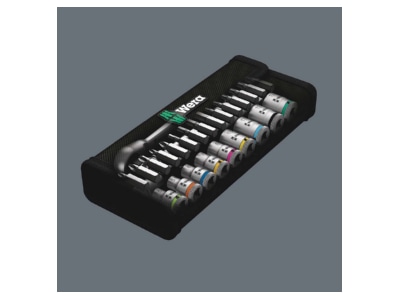 Product image detailed view 9 Wera 004017 Socket set 9 pieces