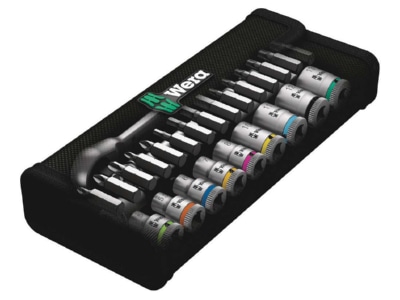 Detailed view 3 Wera 004017 Socket set 9 pieces
