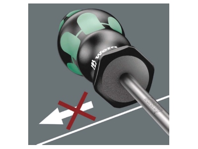 Product image detailed view 3 Wera 009315 Crosshead screwdriver Pozidriv PZ 2
