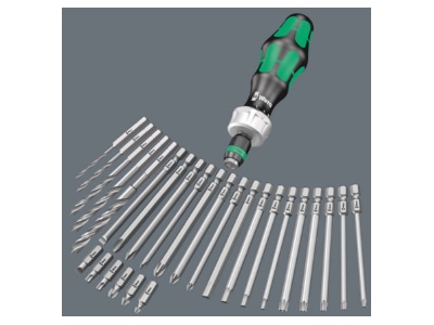 Detailansicht 1 Wera 051040 Bit Sortiment Kraftform  17 tlg