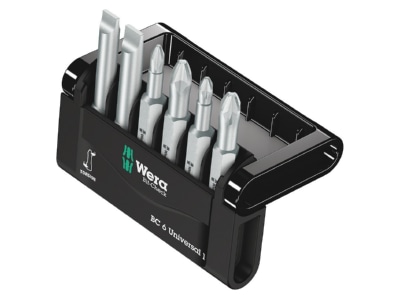 Produktbild 1 Wera 056474 Bit Sortiment Mini Check  6 tlg
