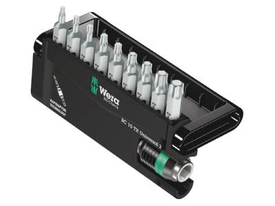 Produktbild 1 Wera 057115 Bit Sortiment 10 tlg
