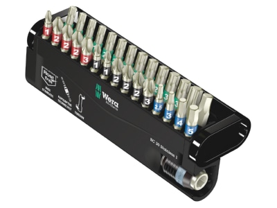 Produktbild 2 Wera 071109 Bit Sortiment Stainless  30 tlg