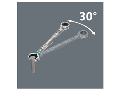 Produktbild Detailansicht 3 Wera 073276 Maul Ringratschenschluessel 16x212mm