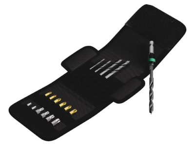 Produktbild Wera 104653 Holzspiralbohrer Bit 18 tlg