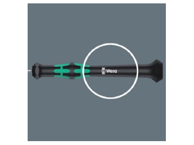 Detailansicht 6 Wera 118004 Elektron  Schraubendreher 0 30x1 8x60mm