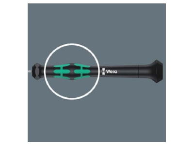 Detailansicht 7 Wera 118004 Elektron  Schraubendreher 0 30x1 8x60mm