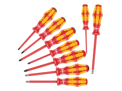 Produktbild Wera 133355 Schraubendrehersatz 9 teilig