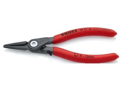 Produktbild 1 Knipex 48 31 J0 Praez  Sicherungsringzange 140mm