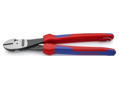 Produktbild 1 Knipex 74 02 250 T BK Kraft Seitenschneider 250mm  mit Befestigungs Oese