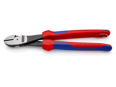 Produktbild 2 Knipex 74 02 250 T BK Kraft Seitenschneider 250mm  mit Befestigungs Oese