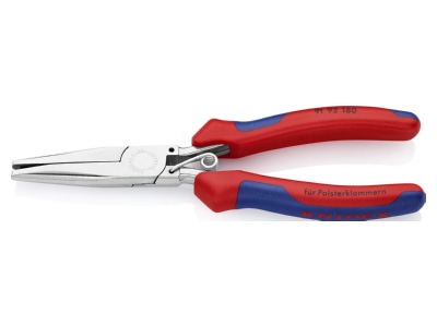 Produktbild 2 Knipex 91 92 180 Polsterklammerzange spiegelpol   185 mm