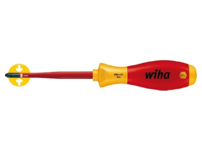 Produktbild Wiha SB3241210001 Schraubendreher SoftFinish SF 2x100 SLIMFIX