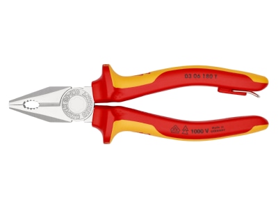 Product image 6 Knipex 03 06 180 T Combination plier 180mm