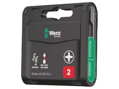 Produktbild Wera 05057751001 Bit Box BTZ Bi Torsion 20xPH 2x25