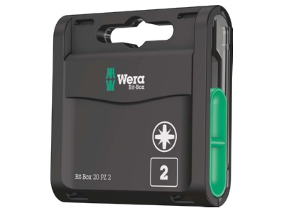 Produktbild Wera 05057760001 Bit Box 20xPZ 2x25