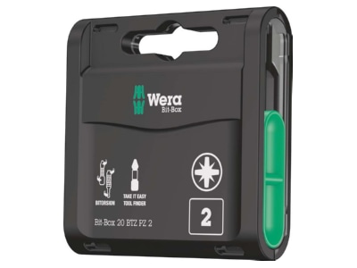 Produktbild Wera 05057761001 Bit Box BTZ Bi Torsion 20xPZ 2x25