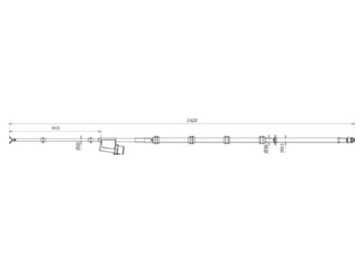 Mazeichnung 1 Dehn PHE4 60 132 S Spannungspruefer